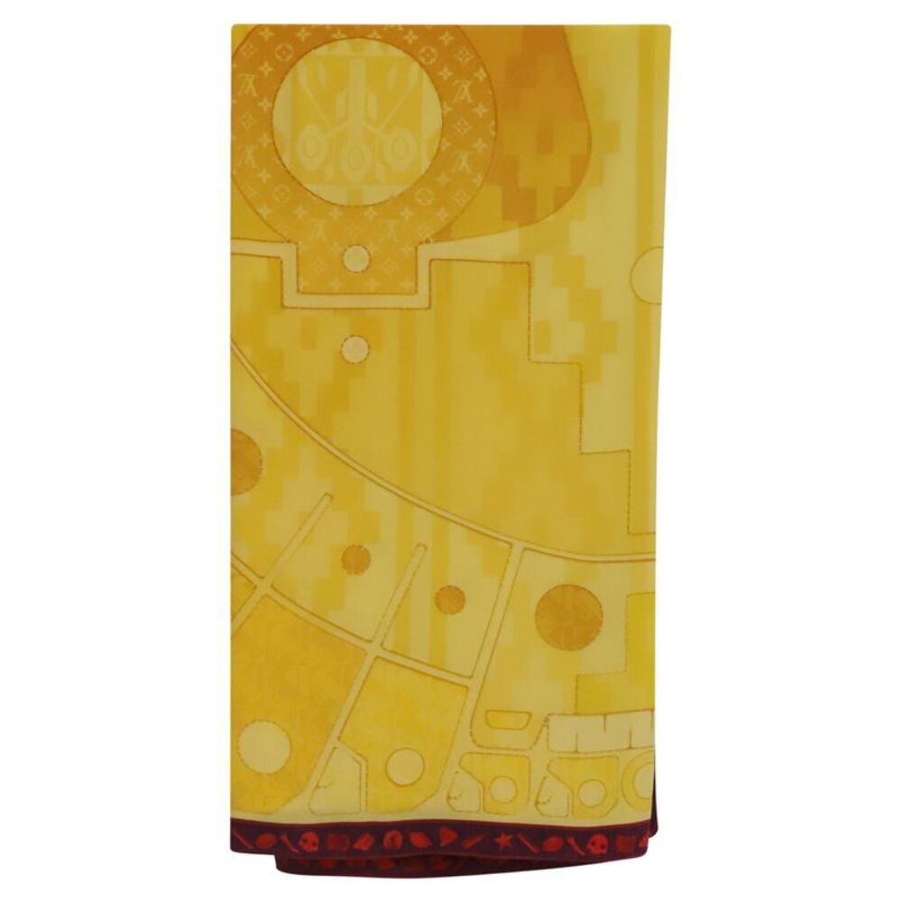 Louis Vuitton Sun Giant Scarf in Multicolor Silk